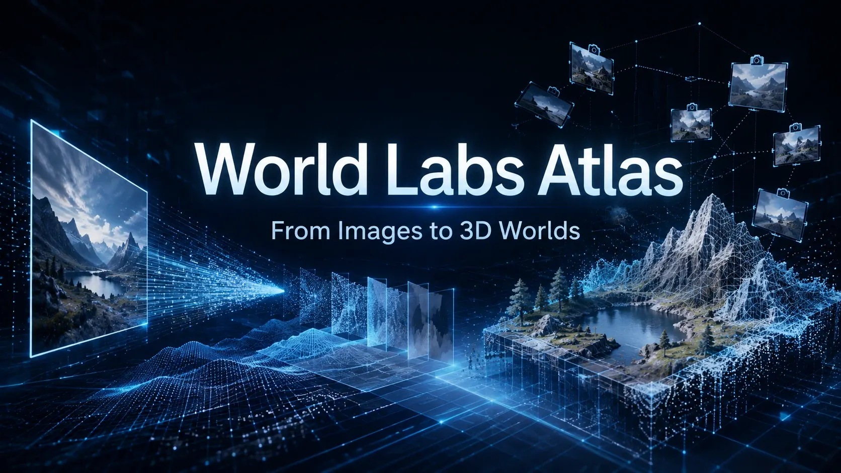 World Labs Atlas : une seule image pour créer un monde 3D