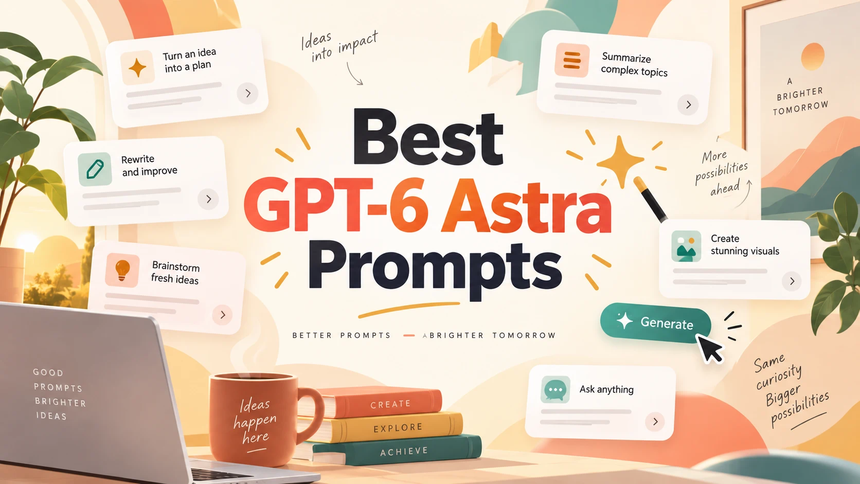 Best GPT-6 Astra Prompts: 25+ Templates for Research, Coding, Writing, and Work
