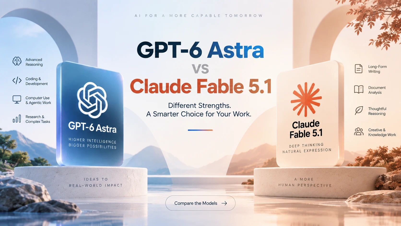 GPT-6 Astra vs Claude Fable 5.1：2026年にどちらのAIが優れている？