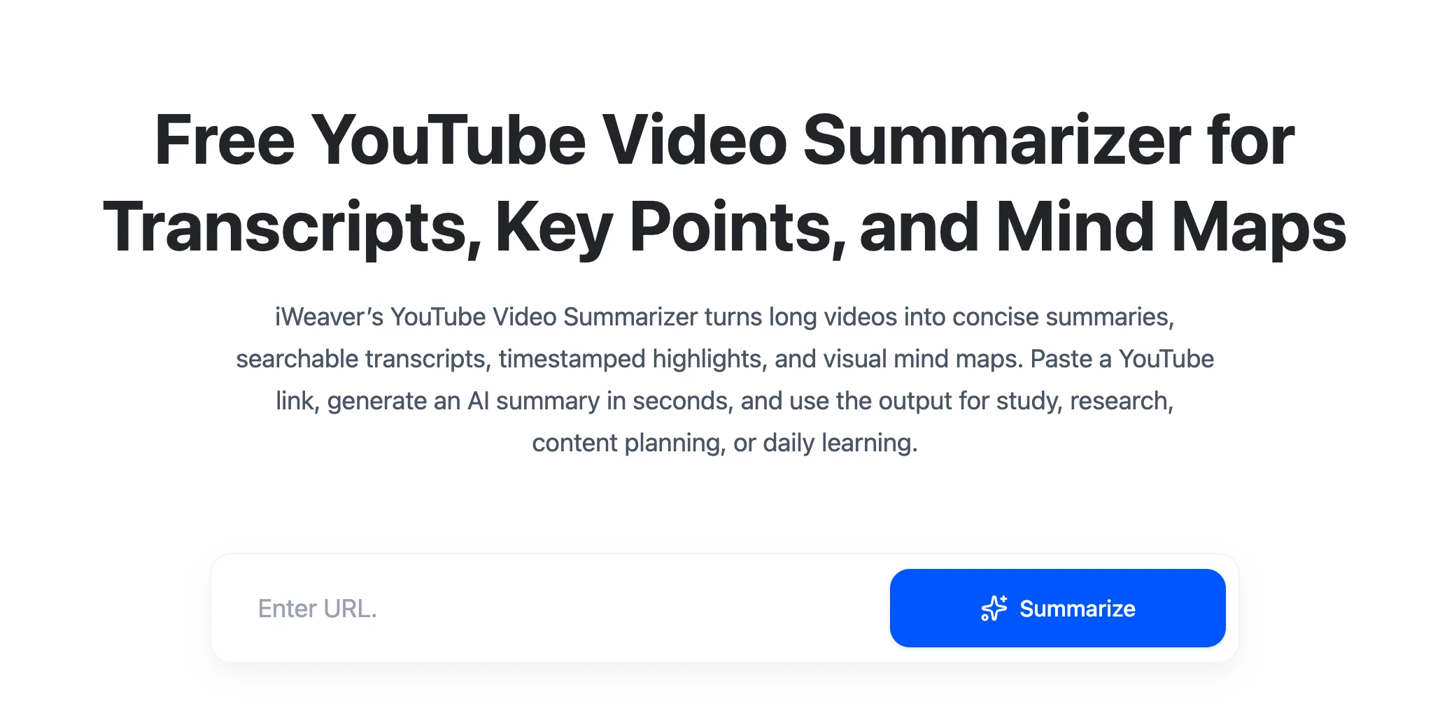 youtube-video-summarizer