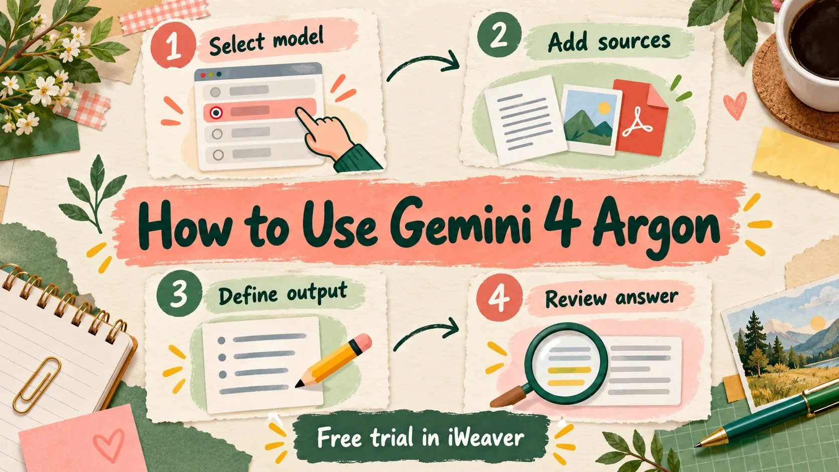 如何使用 Gemini 4 Argon？